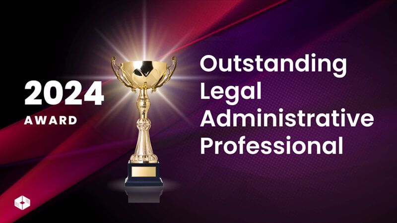 Nominations are now open for our 2024 Outstanding Legal Administrative Professional award, nominate someone now!