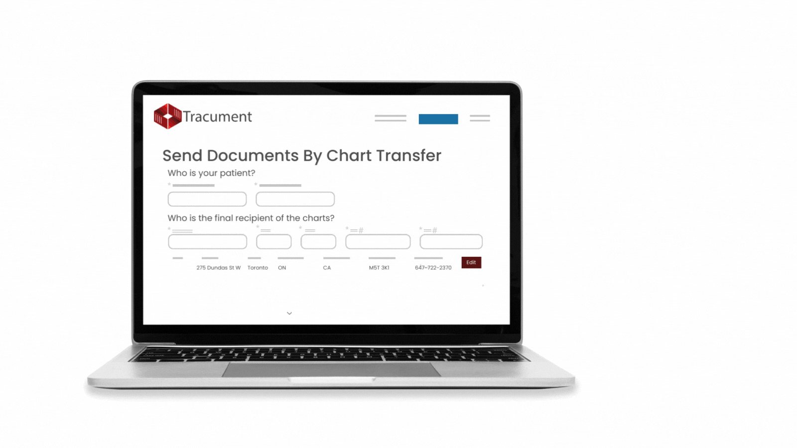 A brief animation showing our Chart Transfer feature